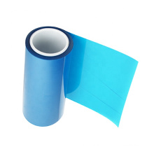Hot sale strong release force PE Blue protective film